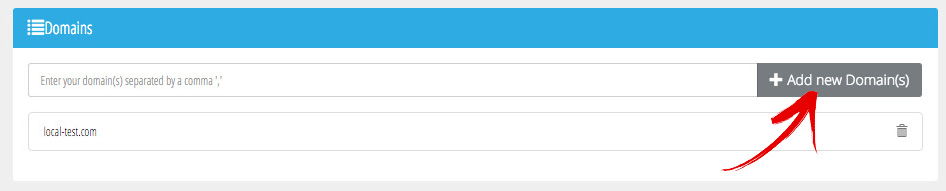 Add new domains video advertising configuration